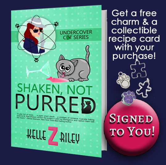 Image for SHAKEN, NOT PURRED - Autographed to you by Kelle!