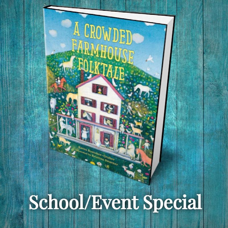 Image for A Crowded Farmhouse Folktale (hardcover) - bulk order