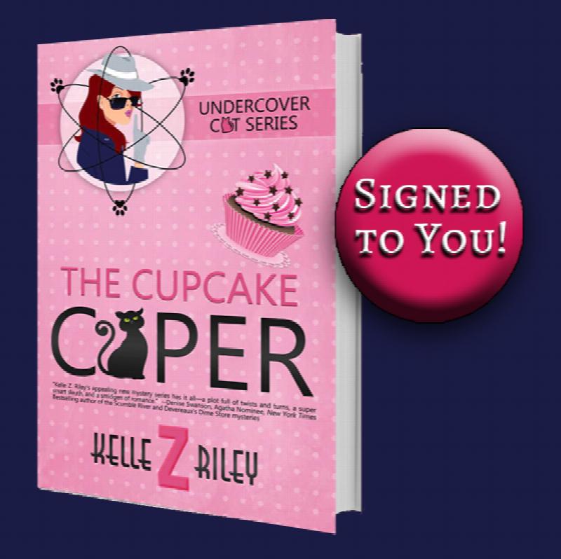 Image for The Cupcake Caper (Undercover Cat #1) Signed to you!