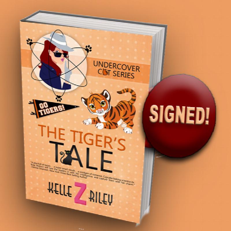Image for THE TIGER'S TALE - (The Undercover Cat Series #3) AUTOGRAPHED TO YOU